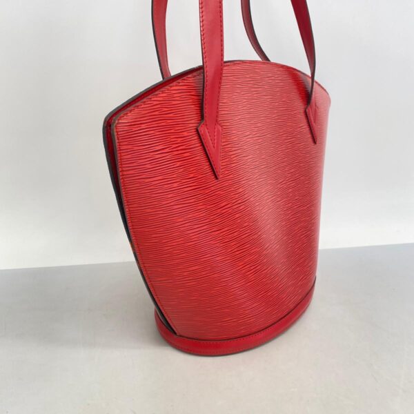 1240001051900 2 Louis Vuitton Saint Jacques Shopping Epi Shoulder Bag Castilian Red