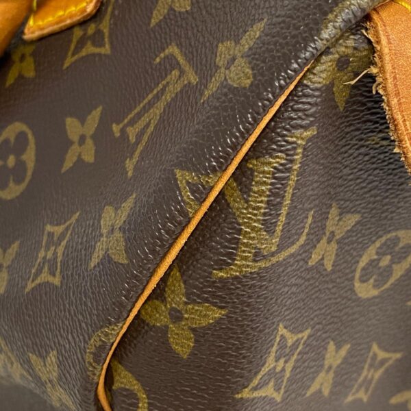 1240001051902 13 Louis Vuitton Speedy 30 Monogram Handbag Brown