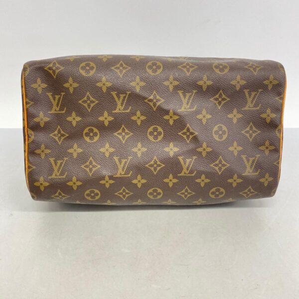 1240001051902 3 Louis Vuitton Speedy 30 Monogram Handbag Brown