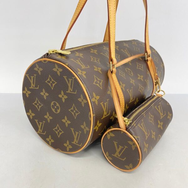 1240001051903 2 Louis Vuitton Papillon 30 Monogram Handbag Brown