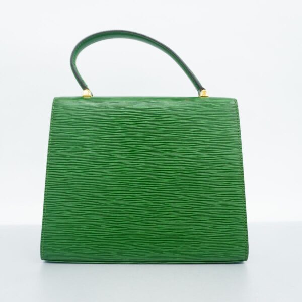 1240001051914 19 Louis Vuitton Malserbe Epi Handbag Borneo Green