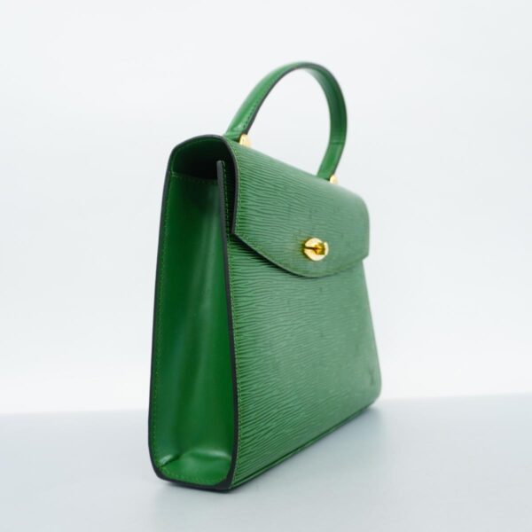 1240001051914 2 Louis Vuitton Malserbe Epi Handbag Borneo Green