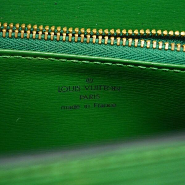 1240001051914 5 Louis Vuitton Malserbe Epi Handbag Borneo Green