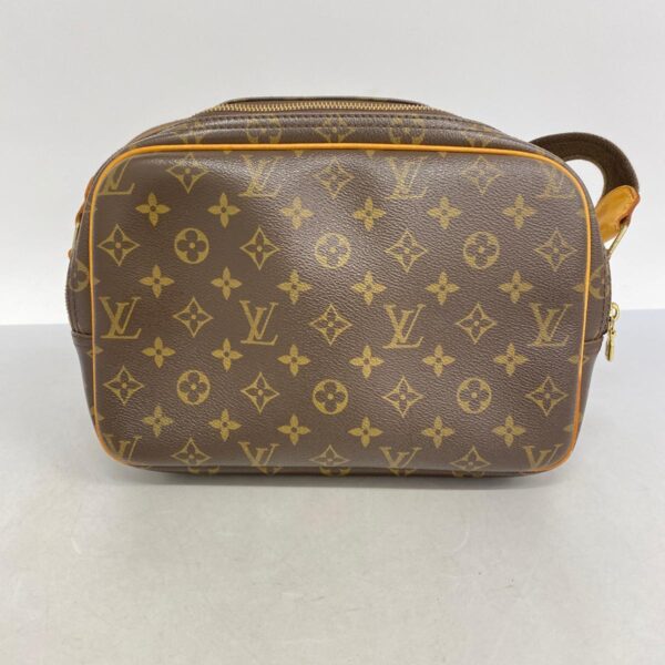 1240001051918 15 Louis Vuitton Reporter PM Monogram Shoulder Bag Brown