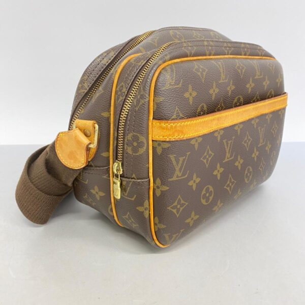 1240001051918 2 Louis Vuitton Reporter PM Monogram Shoulder Bag Brown