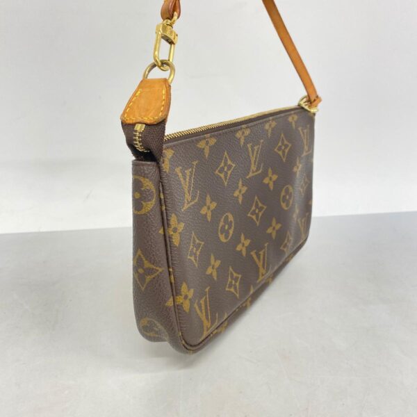 1240001051922 2 Louis Vuitton Pochette Accessory Monogram Pouch Brown