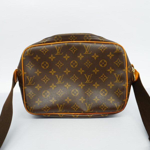 1240001051929 15 Louis Vuitton Reporter PM Monogram Shoulder Bag Brown