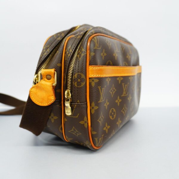 1240001051929 2 Louis Vuitton Reporter PM Monogram Shoulder Bag Brown