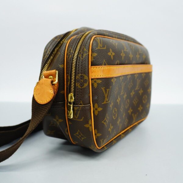 1240001051930 2 Louis Vuitton Reporter PM Monogram Shoulder Bag Brown