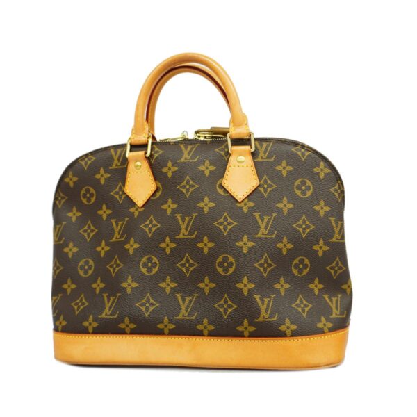 1240001051932 1 Louis Vuitton Alma Monogram Handbag Brown