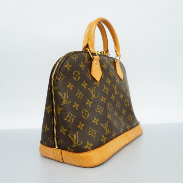 1240001051932 2 Louis Vuitton Alma Monogram Handbag Brown