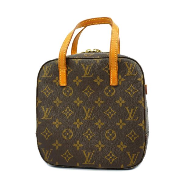 1240001051933 1 Louis Vuitton Spontini Monogram Handbag Brown