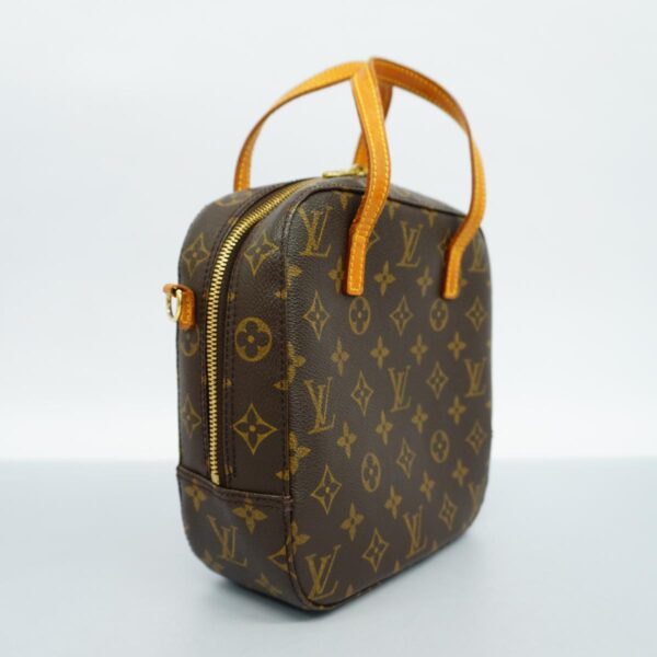 1240001051933 2 Louis Vuitton Spontini Monogram Handbag Brown