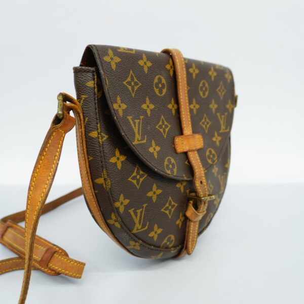 1240001051934 2 Louis Vuitton Chanti GM Monogram Shoulder Bag Brown