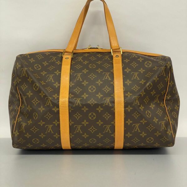 1240001051946 15 Louis Vuitton Saxophone Pool 45 Monogram Bag Brown