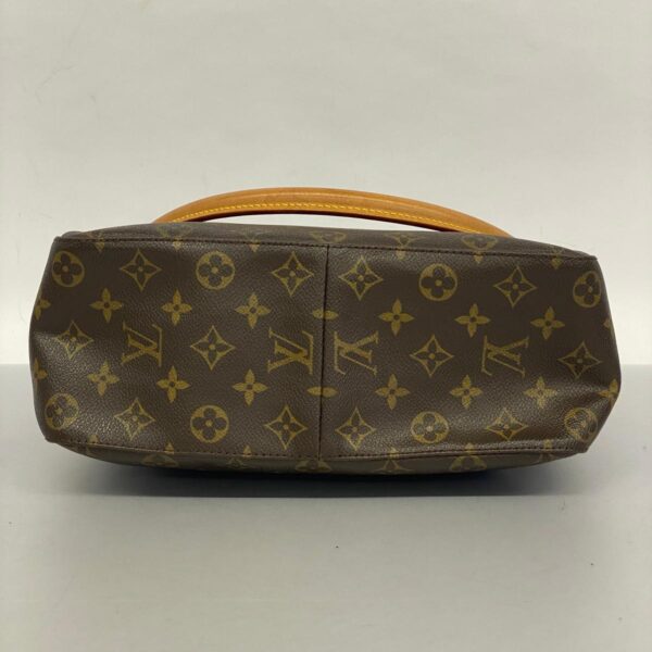 1240001051947 3 Louis Vuitton Looping GM Monogram Shoulder Bag Brown