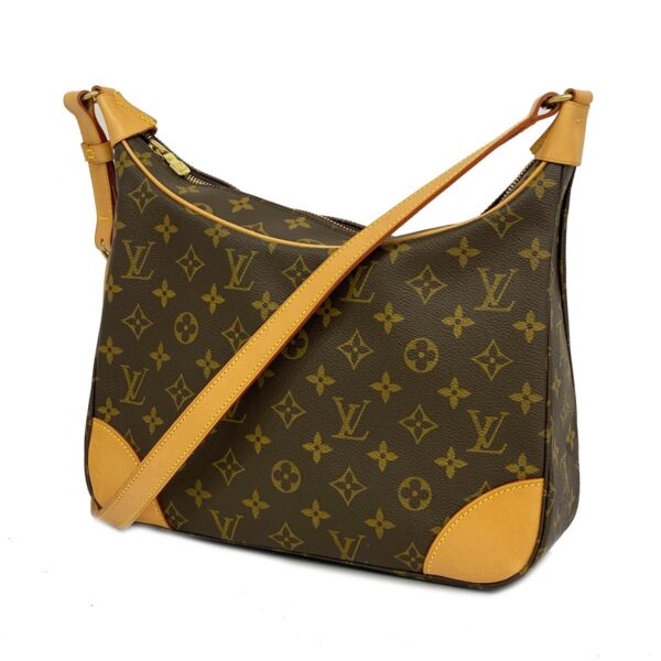 1240001051950 1 Louis Vuitton Boulogne 30 Monogram Shoulder Bag Brown