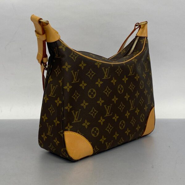 1240001051950 2 Louis Vuitton Boulogne 30 Monogram Shoulder Bag Brown