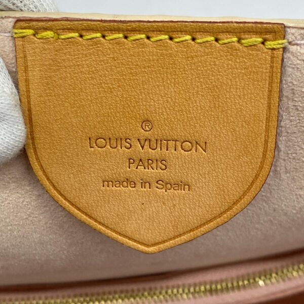 1240001051954 5 Louis Vuitton Girolatta Damier Azur White Rose Ballerine