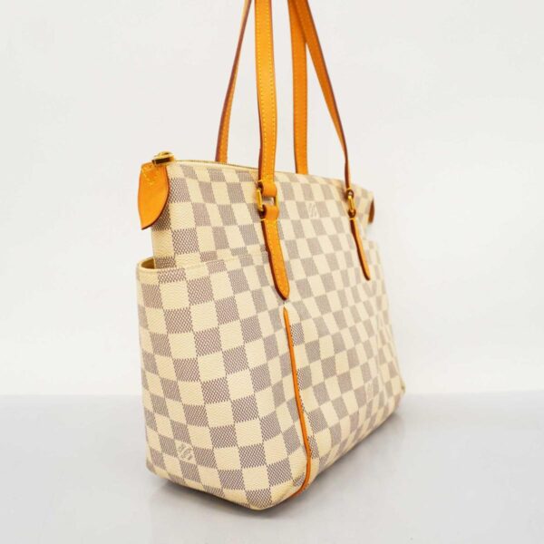 1240001051961 2 Louis Vuitton Totally PM Damier Azur Tote Bag White