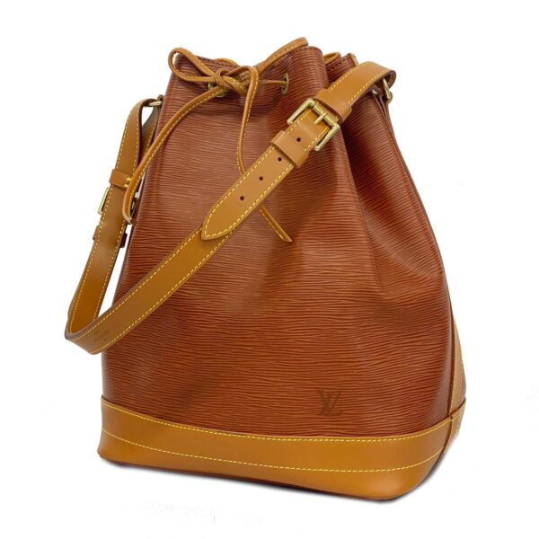 1240001051980 1 Louis Vuitton Noe Bicolor Epi Shoulder Bag Zipang Kenya Brown