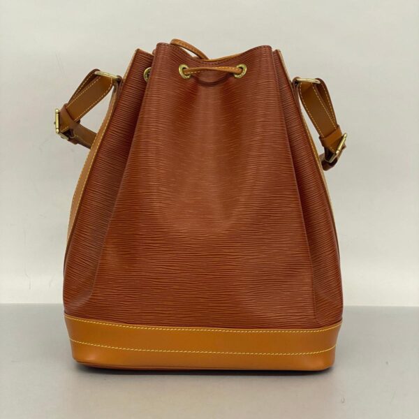 1240001051980 11 Louis Vuitton Noe Bicolor Epi Shoulder Bag Zipang Kenya Brown