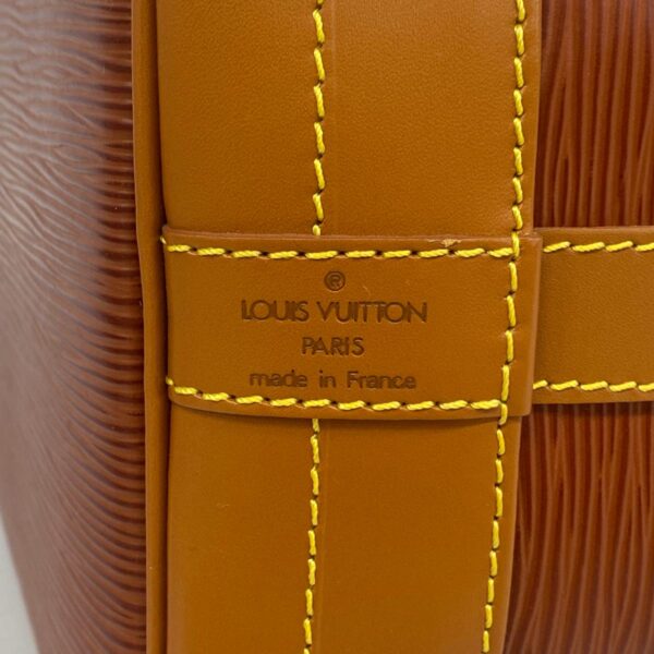 1240001051980 5 Louis Vuitton Noe Bicolor Epi Shoulder Bag Zipang Kenya Brown