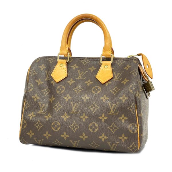 1240001051994 1 Louis Vuitton Speedy 25 Monogram Handbag Brown