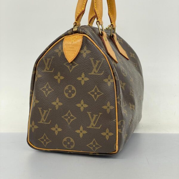 1240001051994 2 Louis Vuitton Speedy 25 Monogram Handbag Brown