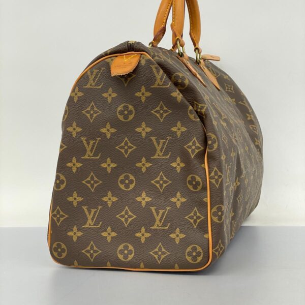 1240001051995 2 Louis Vuitton Speedy 40 Monogram Handbag Brown