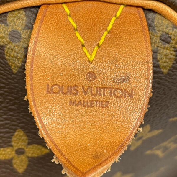 1240001051995 5 Louis Vuitton Speedy 40 Monogram Handbag Brown