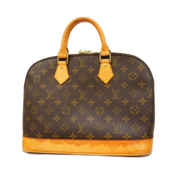 1240001052002 1 Louis Vuitton Alma Monogram Handbag Brown