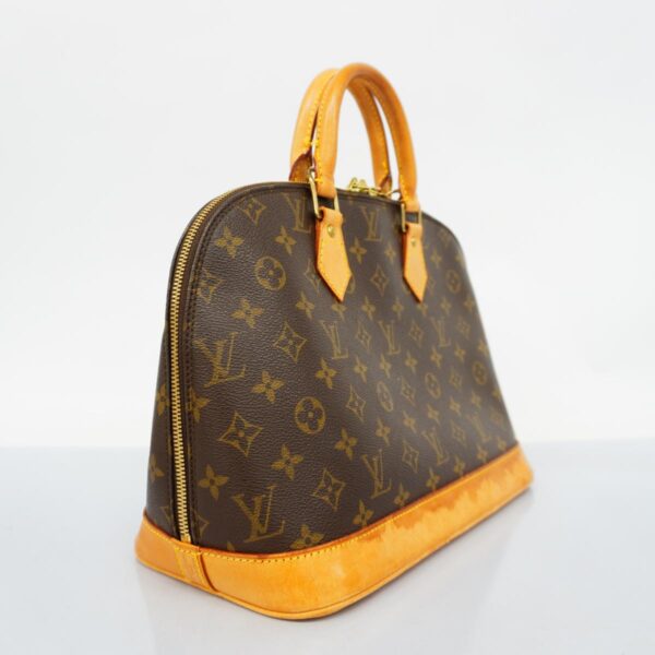 1240001052002 2 Louis Vuitton Alma Monogram Handbag Brown