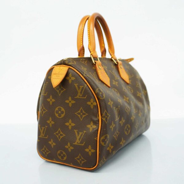 1240001052003 2 Louis Vuitton Speedy 25 Monogram Handbag Brown