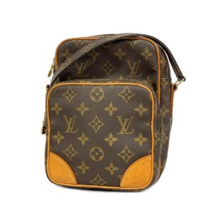 1240001052013 1 1 Louis Vuitton Body Bag Pochette Taigarama Monogram Leather Black