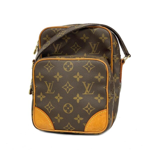 1240001052013 1 1 Louis Vuitton Amazon Monogram Shoulder Bag Brown