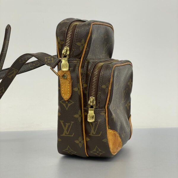 1240001052014 2 Louis Vuitton Amazon Monogram Shoulder Bag Brown