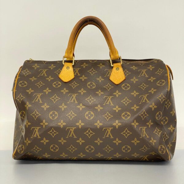 1240001052026 13 Louis Vuitton Speedy 30 Monogram Handbag Brown