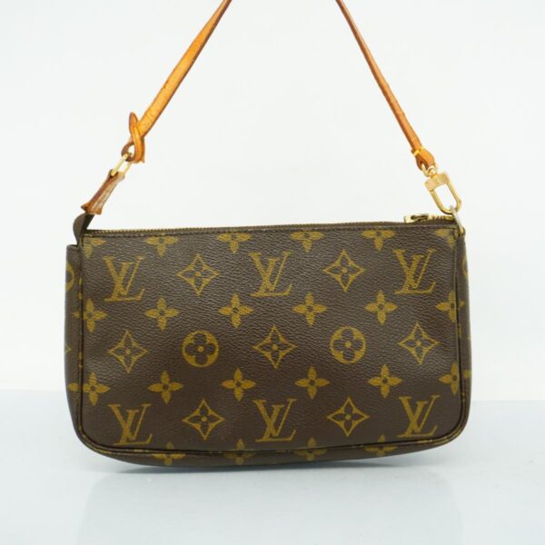 1240001052033 12 Louis Vuitton Pochette Accessory Monogram Pouch Brown