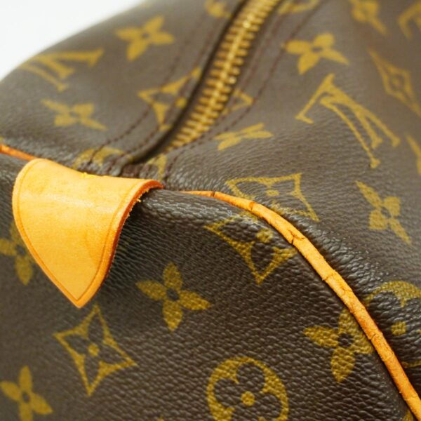 1240001052038 12 Louis Vuitton Keepall 55 Monogram Bag Brown