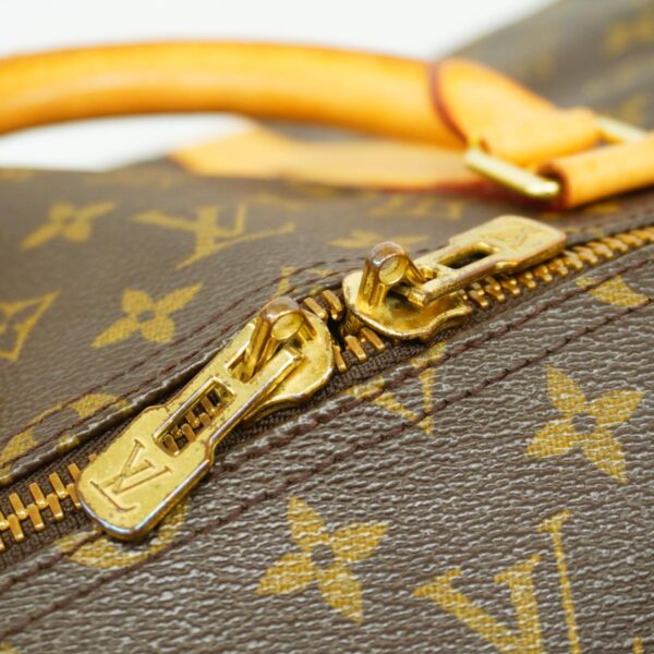 1240001052038 15 Louis Vuitton Keepall 55 Monogram Bag Brown