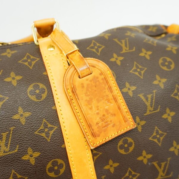 1240001052038 7 Louis Vuitton Keepall 55 Monogram Bag Brown