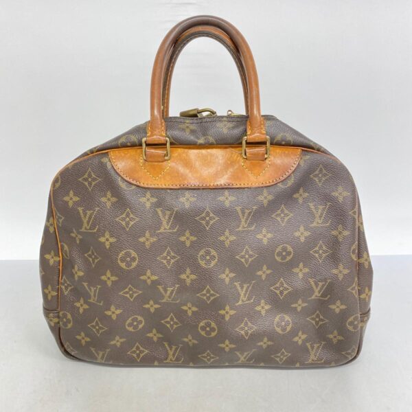 1240001052040 16 Louis Vuitton Deauville Monogram Handbag Brown