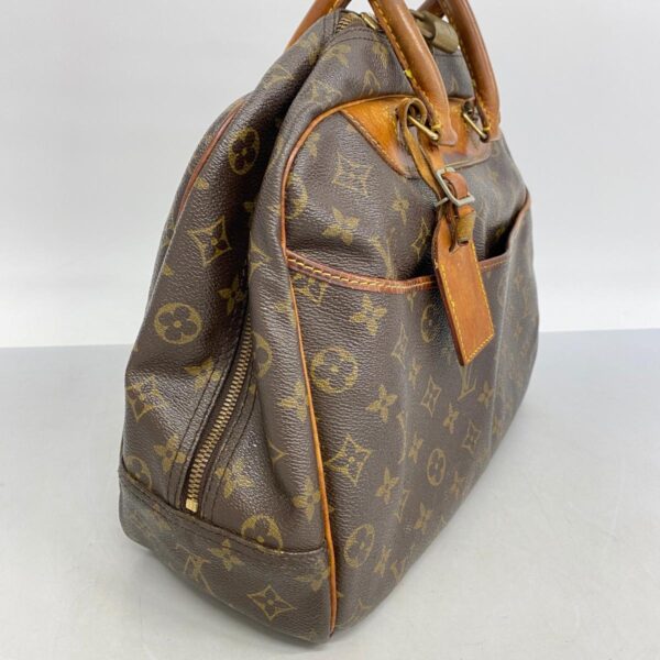 1240001052040 2 Louis Vuitton Deauville Monogram Handbag Brown