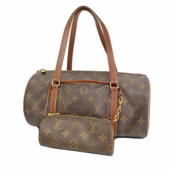 1240001052043 1 Louis Vuitton Papillon 30 Monogram Handbag Brown