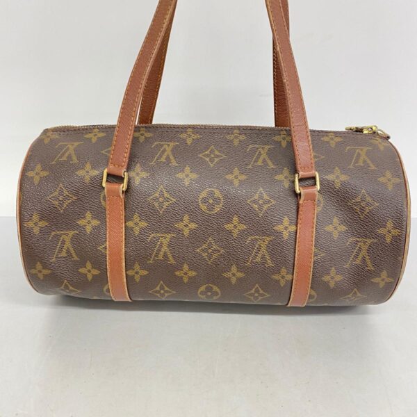 1240001052043 15 Louis Vuitton Papillon 30 Monogram Handbag Brown