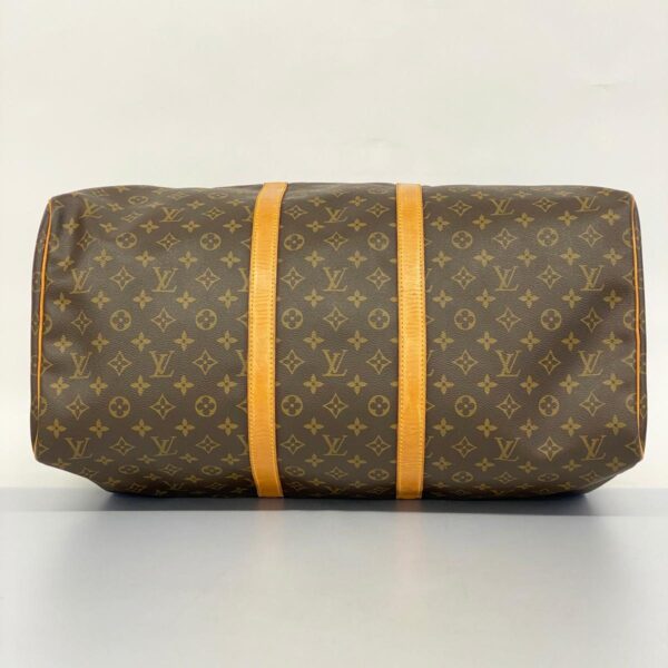 1240001052048 3 Louis Vuitton Keepall 55 Monogram Bag Brown