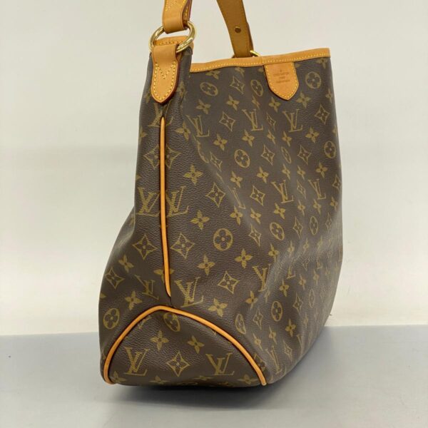 1240001052050 2 Louis Vuitton Delightful MM Monogram Shoulder Bag Brown