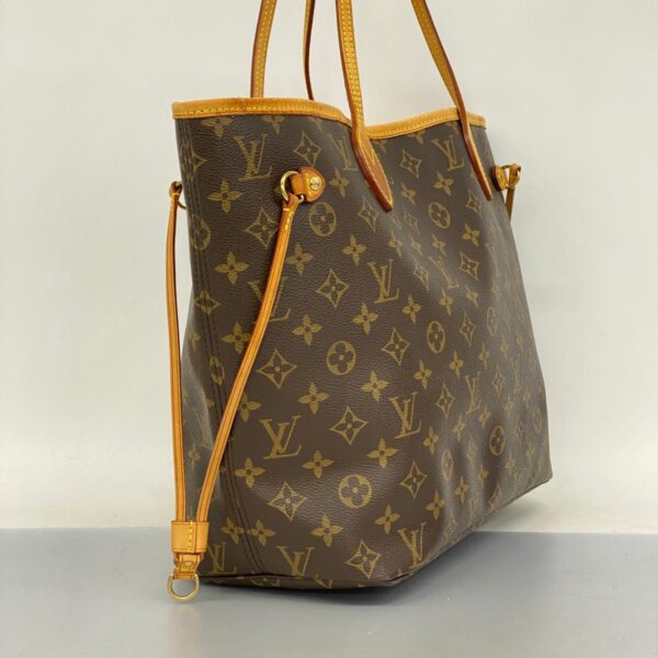 1240001052058 2 Louis Vuitton Neverfull MM Monogram Tote Bag Brown