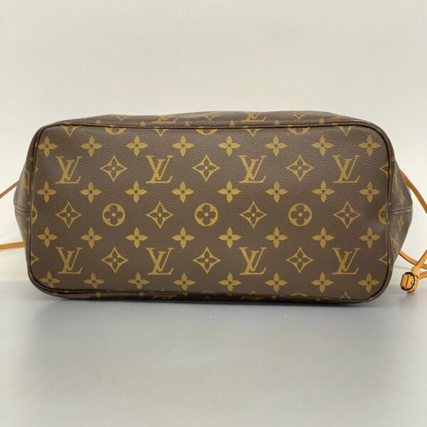 1240001052058 3 Louis Vuitton Neverfull MM Monogram Tote Bag Brown